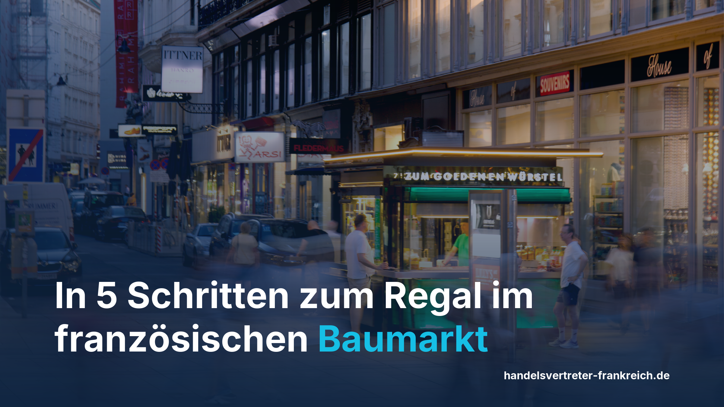 Schritte Listung Baumarkt Frankreich Handelsvertreter Strategie europäischer Hersteller