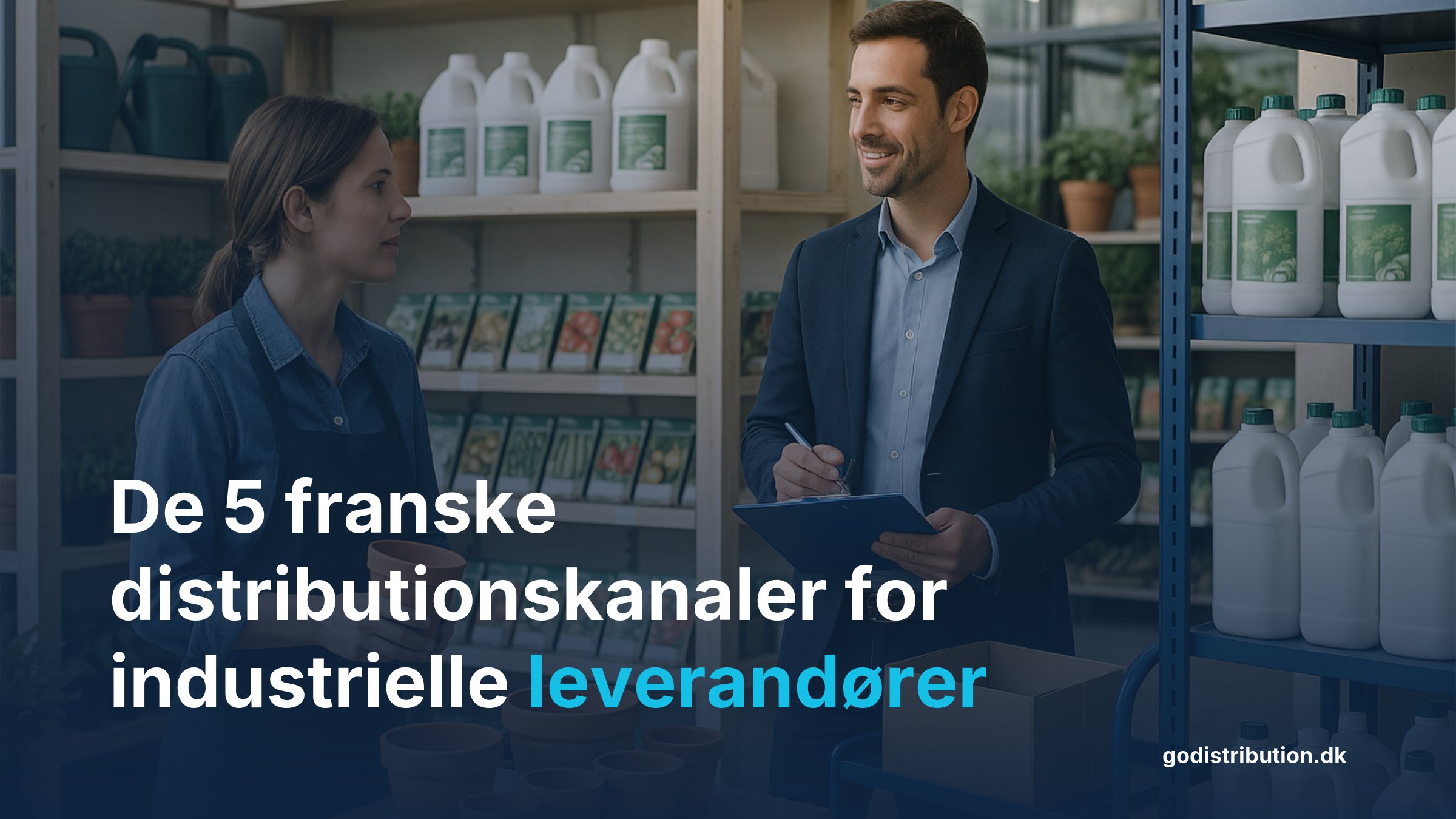 De 5 franske distributionskanaler for industrielle leverandører eksklusiv distributionsaftale Frankrig