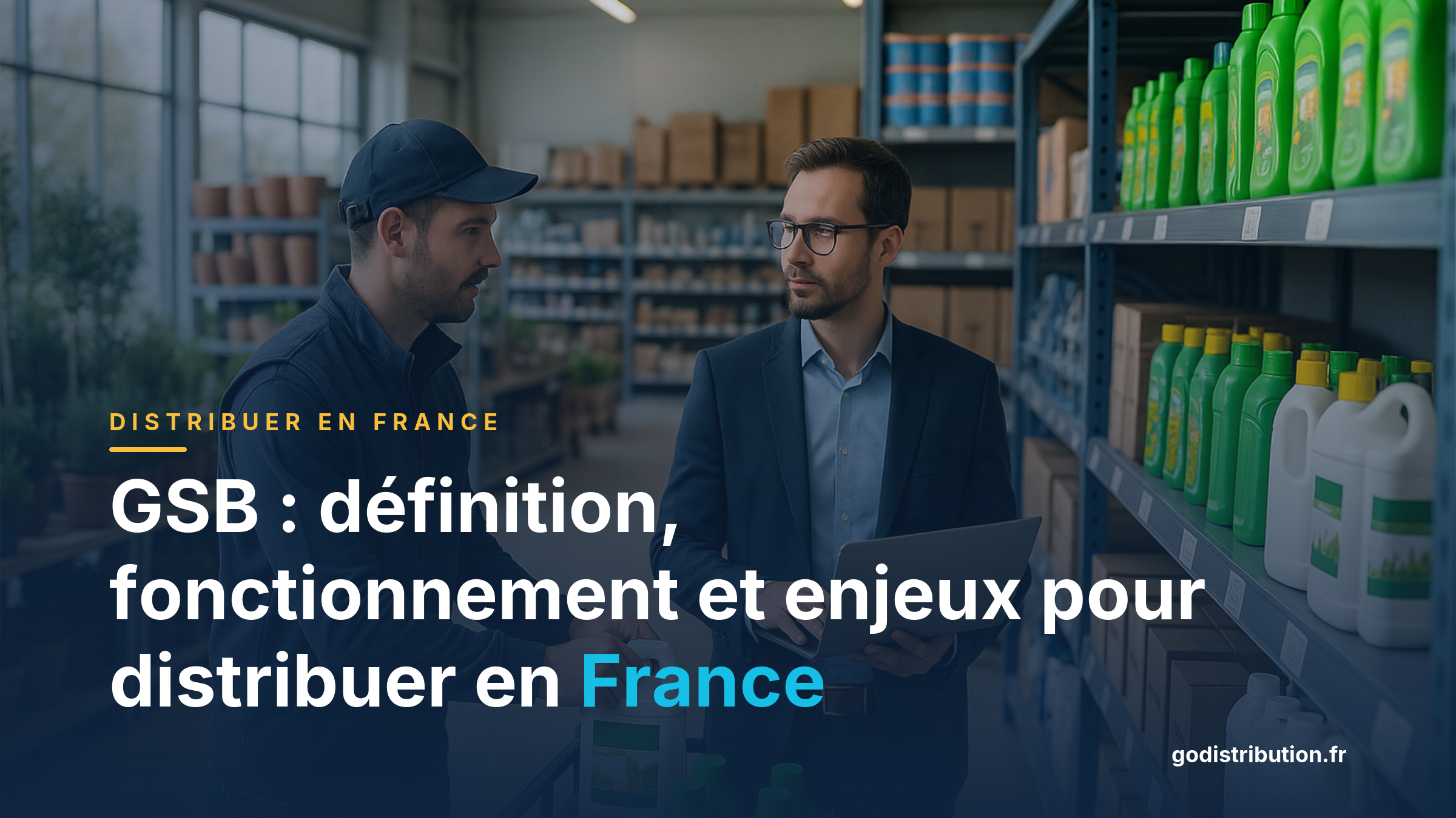 GSB : définition, fonctionnement et enjeux pour distribuer en France