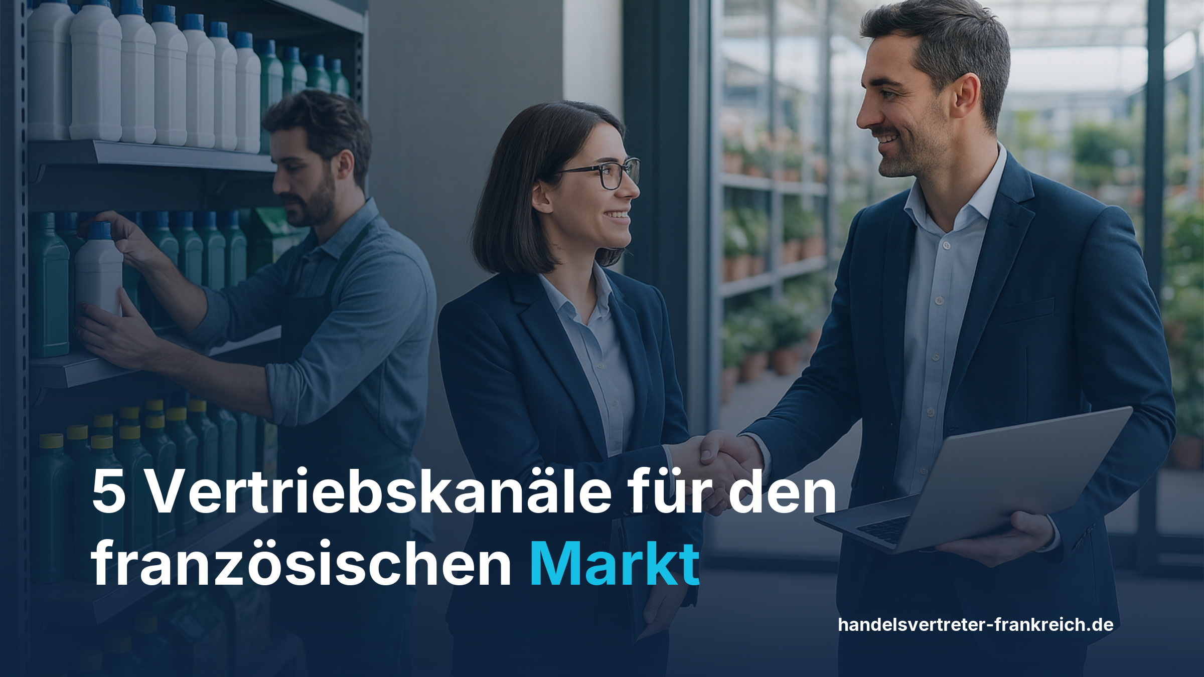 Infografik: 5 Vertriebskanäle für Hersteller, die Produkte in Frankreich vertreiben wollen