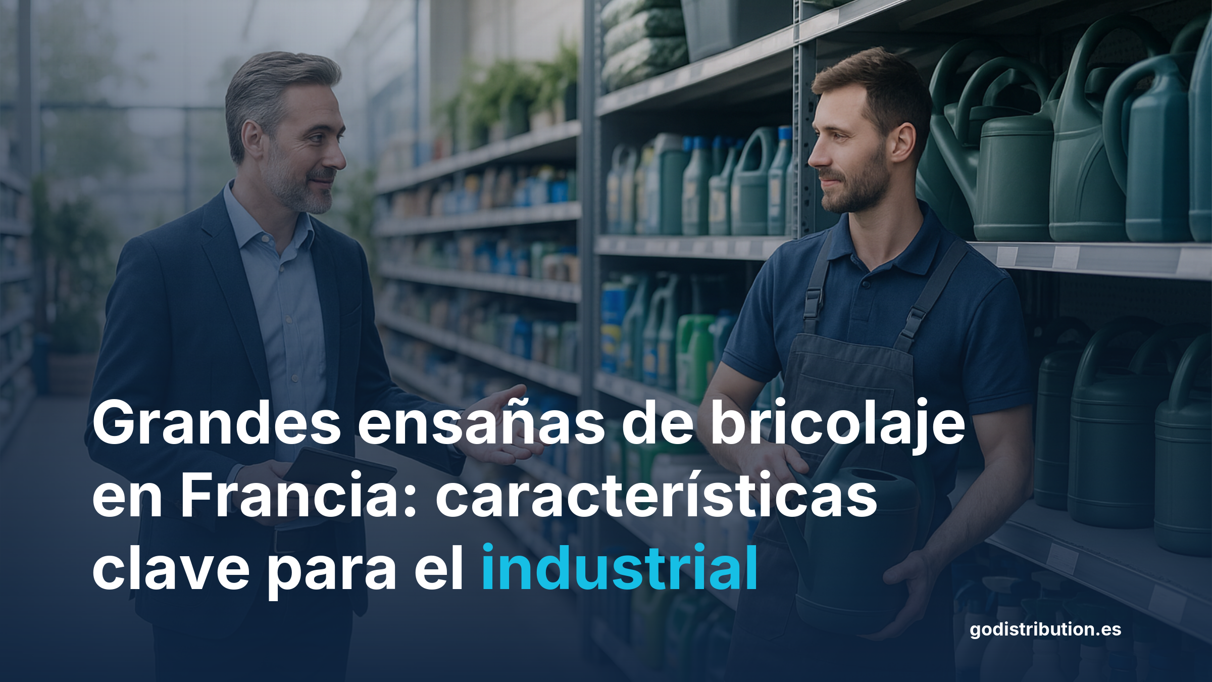 Comparatif ensañas grandes superficies bricolaje Francia para industriales distribuidores